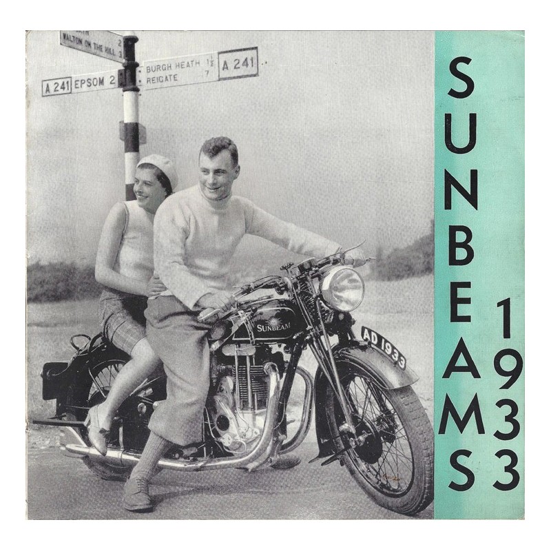 1933 Sunbeam Catalogue - General