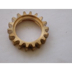 EXHAUST NUT FINNED as bronze casting