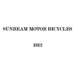 1912 Sunbeam Catalogue