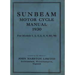 1929 Sunbeam Manual - all models
