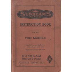 1939 Sunbeam Manual - all models (B series)