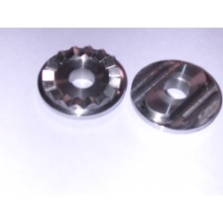 Serrated Footrest Part (on primary chaincase)