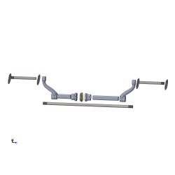 Cast Serrated Footrest  Bush