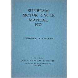 1932 Sunbeam Manual - all models