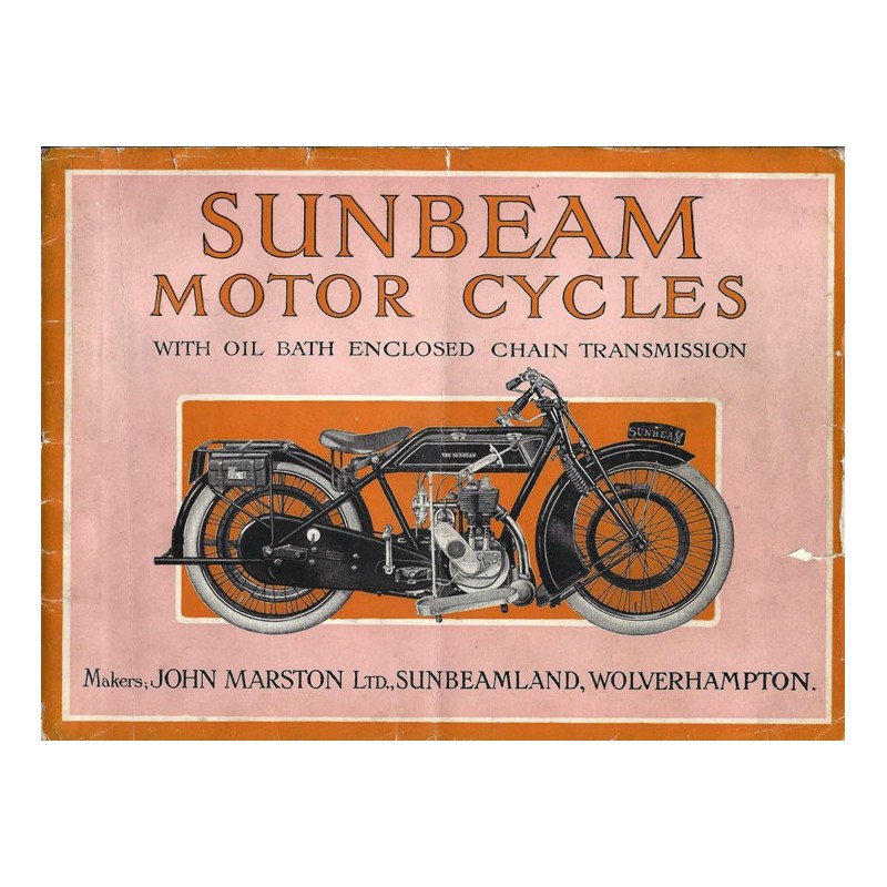 1924 Sunbeam Catalogue