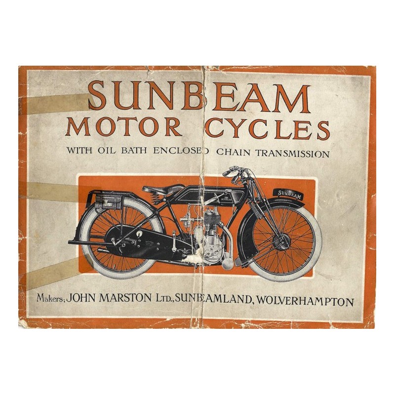 1925 Sunbeam Catalogue