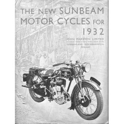 1932 Sunbeam Catalogue -...