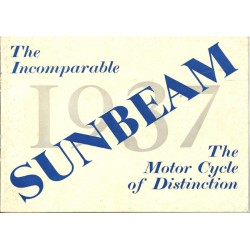 1937 Sunbeam Catalogue