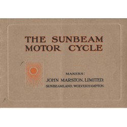 1916 Sunbeam Catalogue