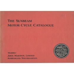1914 Sunbeam Catalogue