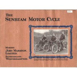 1915 Sunbeam Catalogue