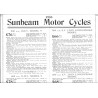 1933 Sunbeam Preliminary list