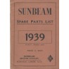 1939 Sunbeam Spares List (B-series)