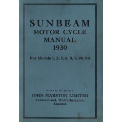 1930 Sunbeam Manual - all...