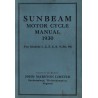 1930 Sunbeam Manual - all models exc M7