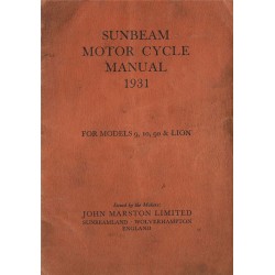 1931 Sunbeam Manual