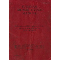 1936 Sunbeam Manual - all...