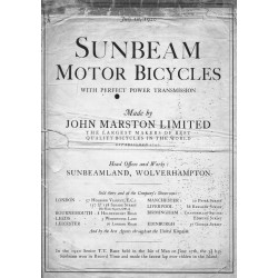 1920 Sunbeam Catalogue