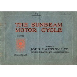1921 Sunbeam Catalogue