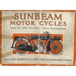 1925 Sunbeam Catalogue
