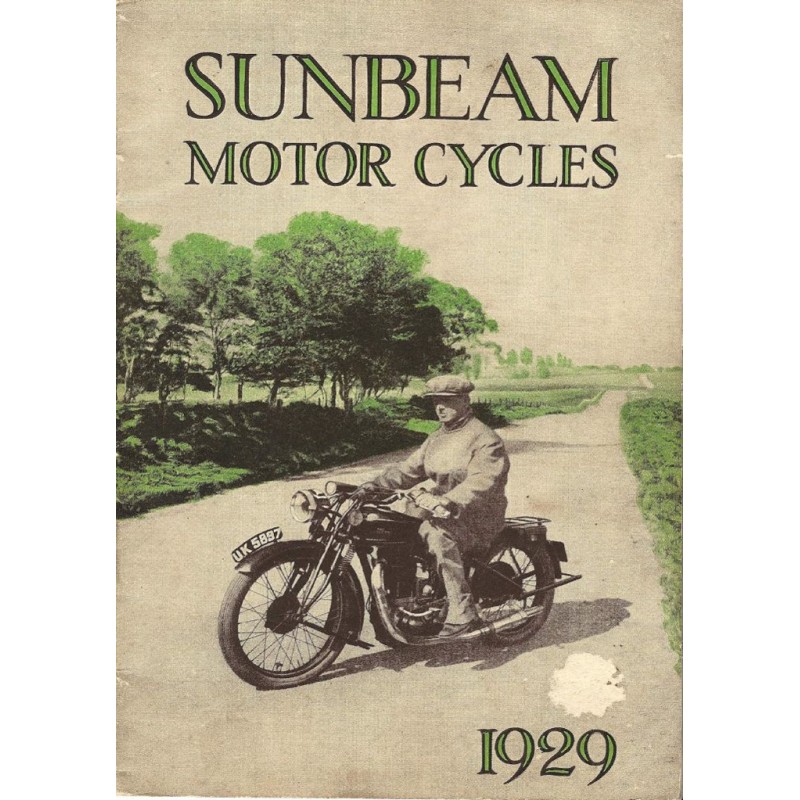 1929 Sunbeam Catalogue